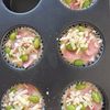 簡単ヘルシー夏休み朝ごはん【米粉枝豆ベーコン塩麹マフィン】の工程5