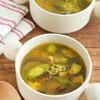 スパイシー♪なすとオクラのカレースープ