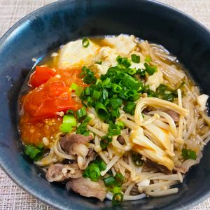 puricoの作ってみた!投稿(レンジで簡単！トマト肉豆腐)