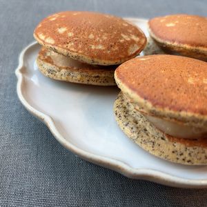 mi♡の作ってみた!投稿(柚子茶あんのアールグレイどら焼き)