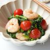 栄養満点！【モロヘイヤとエビのネバうま和え】
