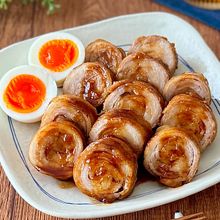 豚バラ肉で簡単♩くるくるチャーシュー