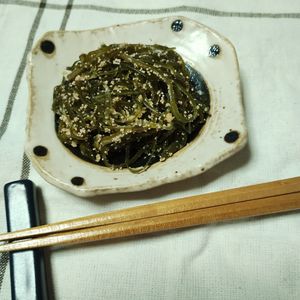 M＊Pの作ってみた!投稿(【22Kcal】切り昆布のたらこバター炒め♪)
