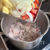 白だしトマト肉じゃがの工程3