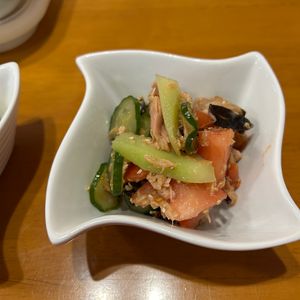 おいしーさーの作ってみた!投稿(【きゅうりとトマトとツナの塩昆布サラダ】夏野菜で和の副菜♬︎)