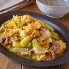 【とろたま豚キャベツの回鍋肉】子供が喜ぶ/簡単/節約おかず