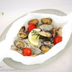 【ほぼ5分】レンジで簡単‼︎包み焼き風♡アクアパッツァ