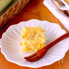 ランチやおやつに♡レンジで簡単とうもろこしの蒸しパン