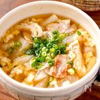 【豚肉とだいこんの卵スープ】旨みが沁みるほっこりスープ♡