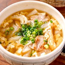 【豚肉とだいこんの卵スープ】旨みが沁みるほっこりスープ♡