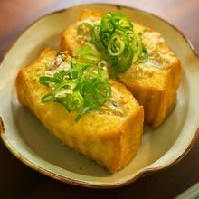【ただ焼いて挟むだけ】厚揚げのふわっふわ挟み焼き
