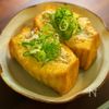 【ただ焼いて挟むだけ】厚揚げのふわっふわ挟み焼き