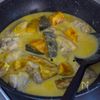 ワンパンで♪鶏肉とかぼちゃの和風クリーム煮の工程3