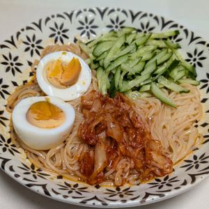 662669の作ってみた!投稿(うま辛!そうめんビビン麺【#簡単#時短#夏休み#ランチ】)