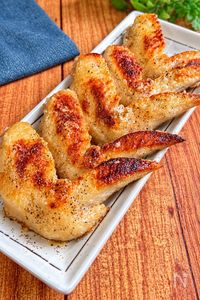 手羽先の【うま塩ガーリックチキン】おつまみにも◎
