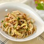 覚えておきたい【もやツナ中華サラダ】5分でやみつき副菜！