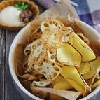 アンチョビマヨで止まらない美味しさ！　野菜チップス