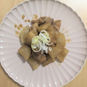 ゆいの作ってみた!投稿(【味染み♡鶏大根】大根が美味しい♬我が家の定番おかず！)