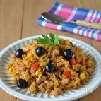 ブルーベリーのドライカレー