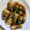 MmmZzzの作ってみた!投稿(フライパン1つ!色々楽しめる♪
【バラエティ豚肉巻き】)