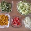 春キャベツとカニかまのスパゲッティサラダ【具だくさん♪】の工程1