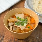 ほっこり沁みる！けんちん風つけうどん