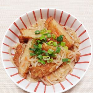 よっこの作ってみた!投稿(【さつま揚げと白滝のきんぴらポン酢】簡単時短で作り置きも)