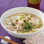 豚バラしょうが塩うどん