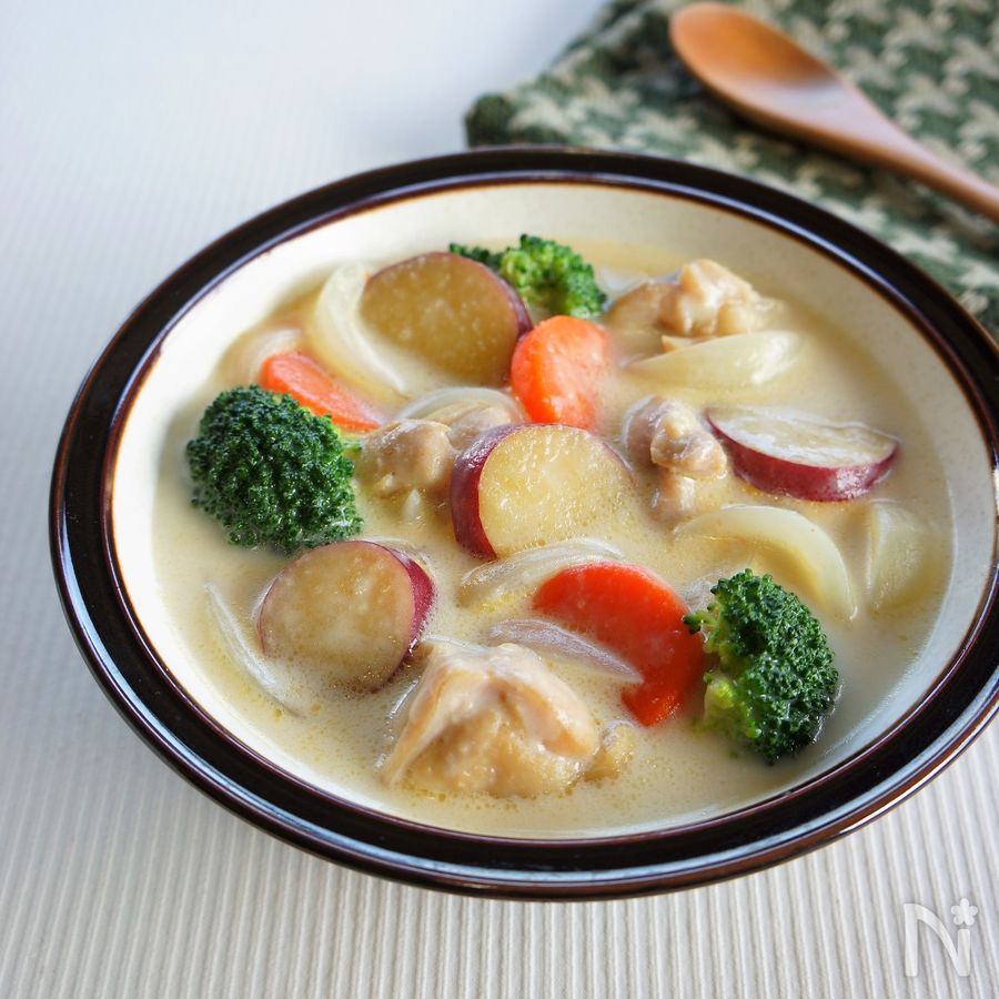 チキンエンチラーダとチキンのクリームスープのレシピ