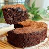 粉類・砂糖不要！濃厚チョコケーキ