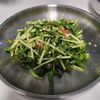 よもぎの作ってみた!投稿(1分で完成！一袋ペロリ♡『豆苗の梅ナムル』簡単和えるだけ♪)