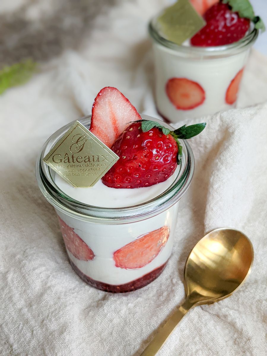 食べるまで10分！いちごのレアチーズムース | レシピサイトNadia