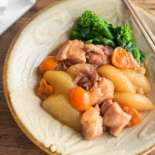“フライパンで”鶏肉と大根と金柑の炒め煮