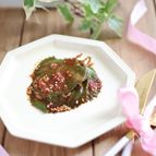 常備しておきたい♡えごまのピリ辛漬け
