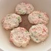 混ぜて焼くだけ♩じゅわっとカニ豆腐もちの工程2