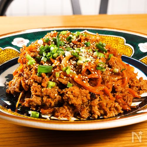 旨辛でご飯が進む！人参プルコギ