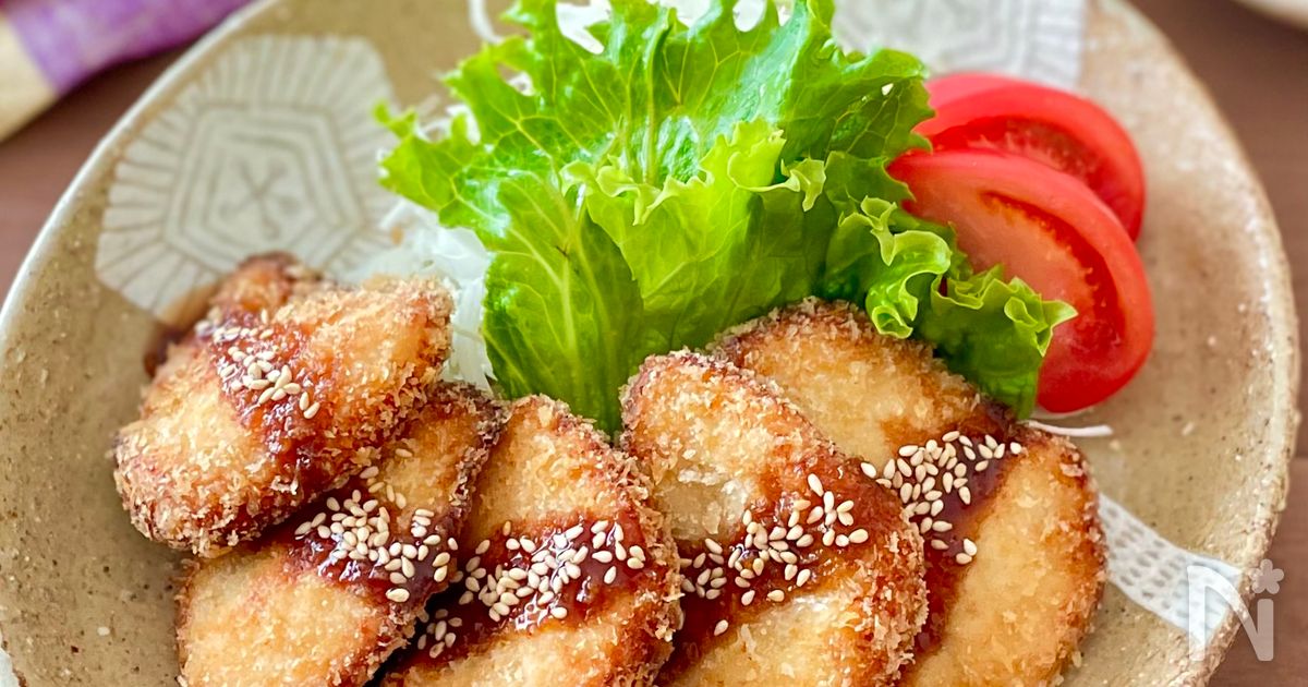 だしソースで♩ささみの和風カレーフライ
