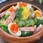 抱えて食べたい♪【ブロたまシーザー】お弁当にも◎
