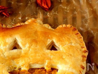 ジャックランタンのパンプキンパイ | レシピサイトNadia