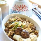 【献立いろいろつゆ】味付け簡単！肉豆腐