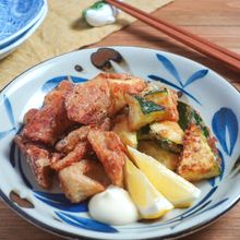 ズッキーニ とちくわ唐揚げ