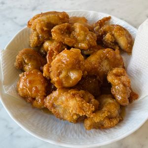 すずの作ってみた!投稿(甘辛やみつき【ホットハニーバターチキン】フライドポテトも！)