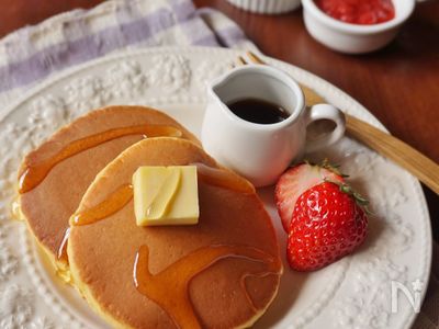 朝食に ニンジン ヨーグルト入りヘルシーパンケーキ By 楠みどり レシピサイト Nadia ナディア プロの料理家のおいしいレシピ