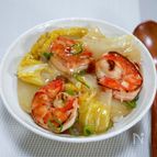 海老と白菜のあんかけ丼