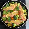 鮭と春キャベツの野菜たっぷりワンパン蒸し　マヨごま豆乳ソースの工程3