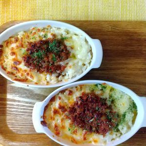 チョロリスの作ってみた!投稿(【ミラノ風ドリア】レンジ&トースターでお手軽！なのに本格的！)