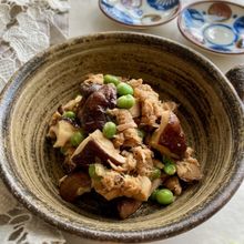 お弁当のすき間埋めおかずにあると便利なしいたけとツナの甘辛煮