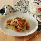 【適糖生活】ちゃちゃっと副菜☆ちくわとレタスの甘辛炒め