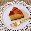 𝔂𝓾𝓶𝓲🍓の作ってみた!投稿(焼くまで10分!ふわっ♪【米粉の柿アーモンドケーキ】)