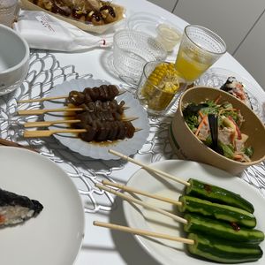 あやの作ってみた!投稿(おうち居酒屋にもピッタリ【甘辛串こんにゃく】)